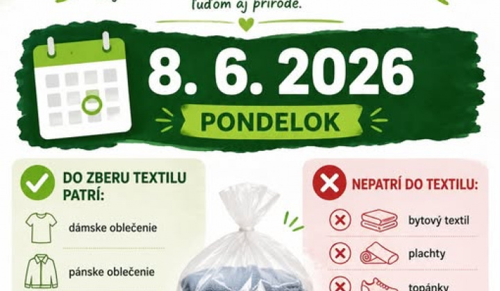 Zber textilu 